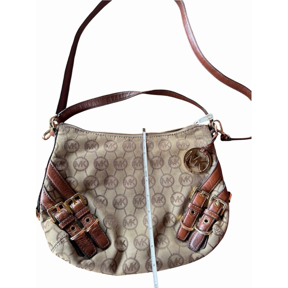 michael kors purse Logo Leather Strap